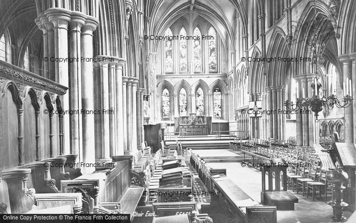 Photo of Southwell, Minster Choir East 1890