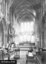 Minster Choir East 1890, Southwell