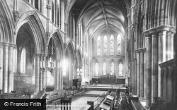 Minster Choir East 1895, Southwell