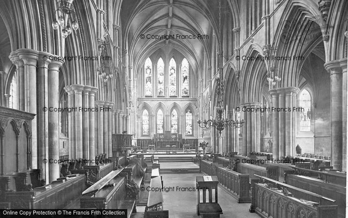 Photo of Southwell, Minster Choir East 1920