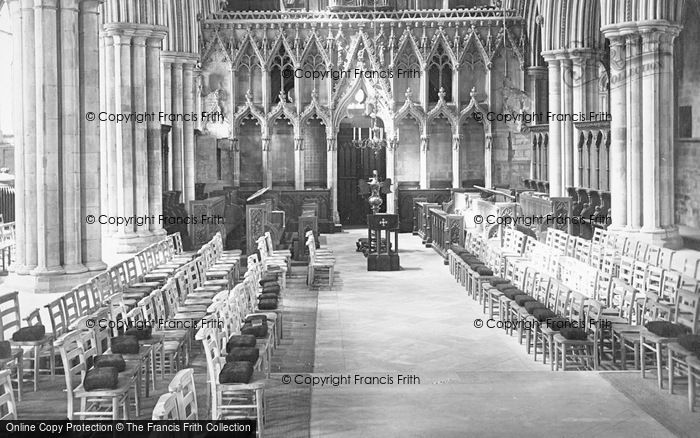 Photo of Southwell, Minster Choir West 1890