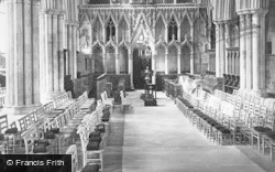 Minster Choir West 1890, Southwell