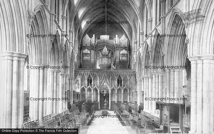 Photo of Southwell, Minster Choir West 1895