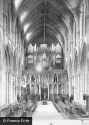 Minster Choir West 1895, Southwell