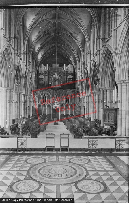 Photo of Southwell, Minster, Choir West 1920