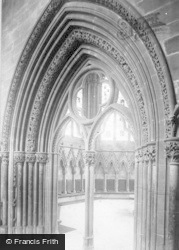 Minster, Door Of Chapter House 1895, Southwell