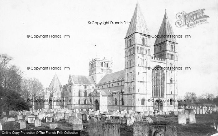 Photo of Southwell, Minster From North West 1890