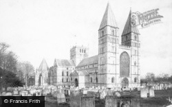 Minster From North West 1890, Southwell