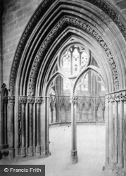 Minster, Interior c.1890, Southwell