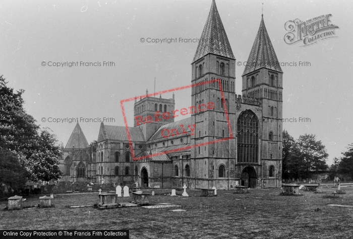 Photo of Southwell, Minster N.W 1934