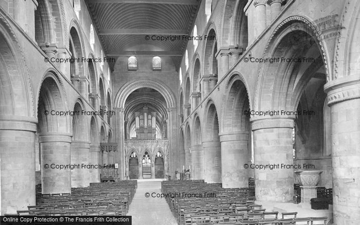 Photo of Southwell, Minster Nave 1934