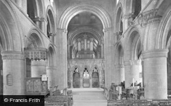 Minster Nave 1934, Southwell