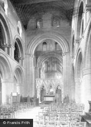Minster Nave East 1890, Southwell
