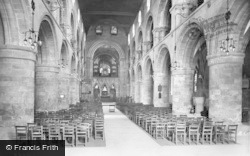 Minster Nave East 1920, Southwell