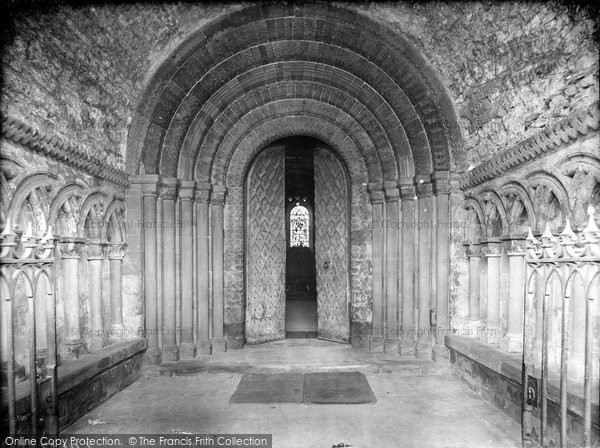 Photo of Southwell, Minster, North Porch 1920