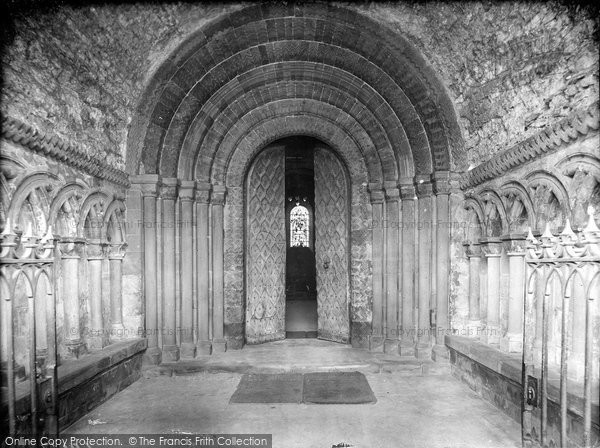 Photo of Southwell, Minster, North Porch 1920