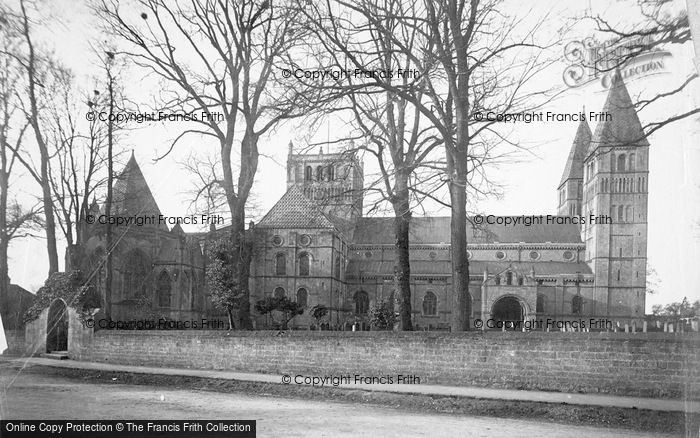 Photo of Southwell, Minster North Side 1890