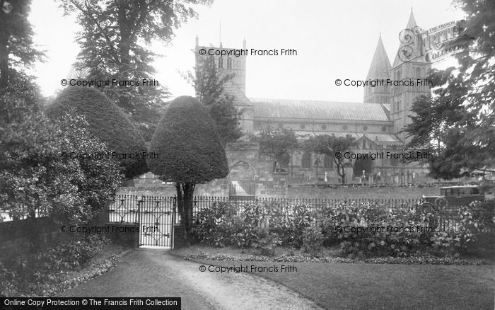 Photo of Southwell, Minster North Side 1934