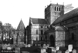Minster, North Transept And Porch 1890, Southwell