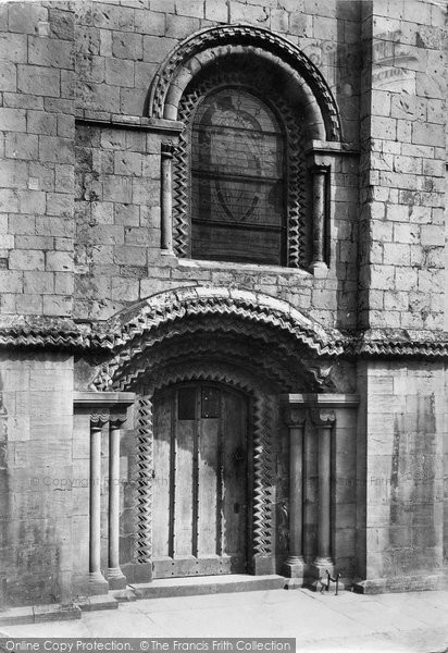 Photo of Southwell, Minster South Porch 1890