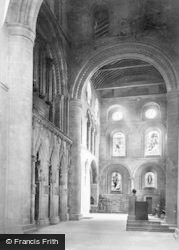 Minster, The Transept 1890, Southwell