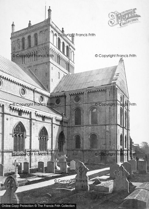 Photo of Southwell, Minster, Tower And South Transept 1890