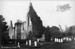 Ruins Of Archbishop's Palace Chapel 1890, Southwell