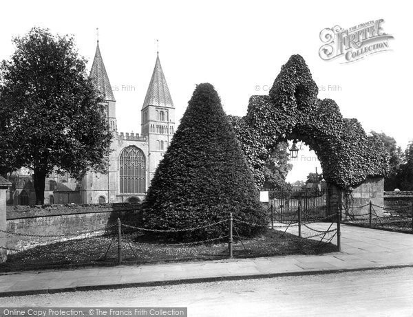 Photo of Southwell, The Minster, The West Gate 1924