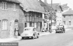 High Street, Cars And A Petrol Pump c.1955, Southwick