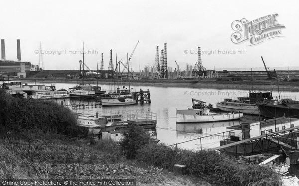 Photo of Southwick, Part Of The Harbour c.1950