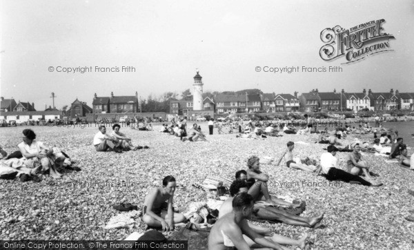 Photo of Southwick, The Beach c.1960