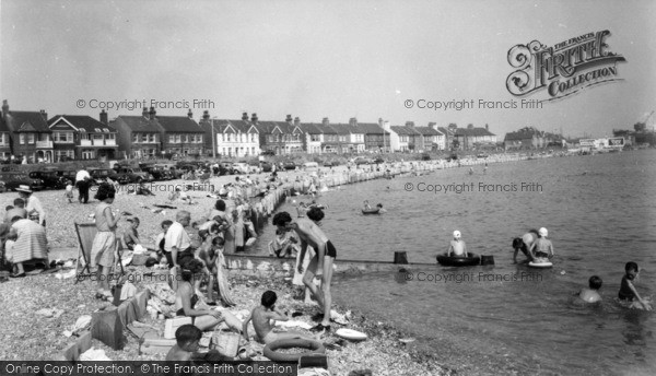Photo of Southwick, The Beach c.1960