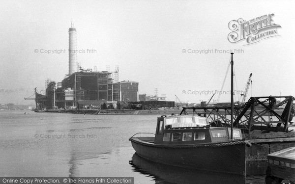 Photo of Southwick, The Harbour And New Power Station c.1955