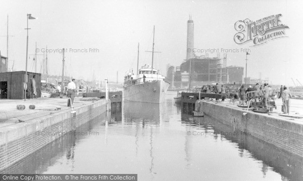 Photo of Southwick, The Harbour c.1955