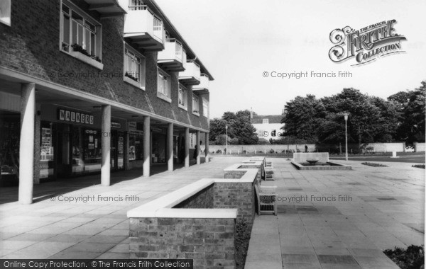 Photo of Southwick, The Shopping Precinct c.1965