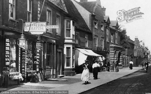 Photo of Southwold, A Shop In The High Street 1896
