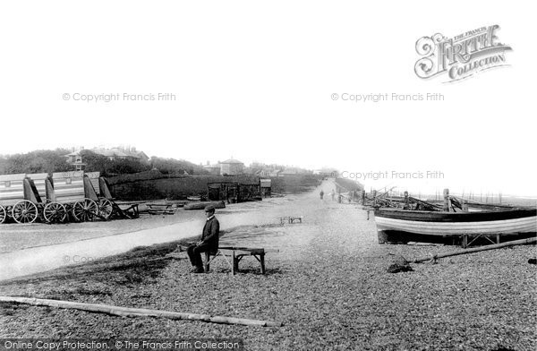 Photo of Southwold, Beach 1891
