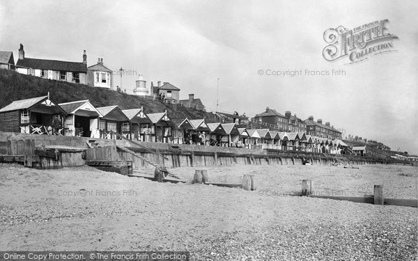 Photo of Southwold, Beach And Bungalows 1925