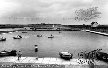 Photo of Southwold, Boating Lake c1955