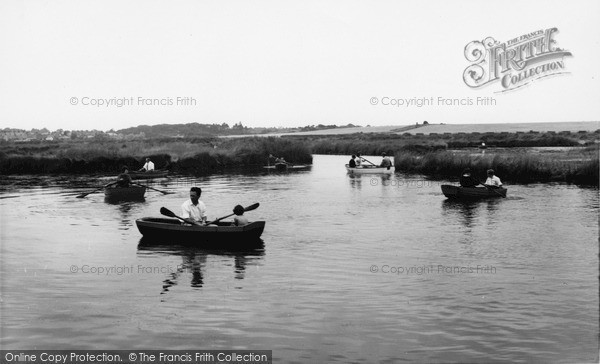Photo of Southwold, Boating Lake c.1960