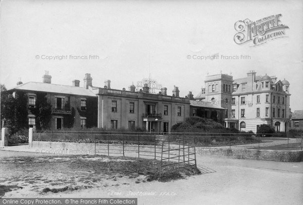 Photo of Southwold, Centre Cliff Hotel 1899