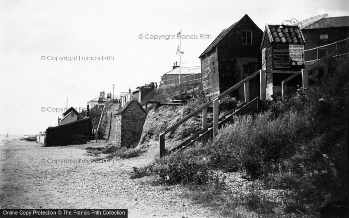 Photo of Southwold, Cliffs c.1880