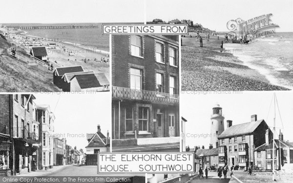 Photo of Southwold, Composite c.1950