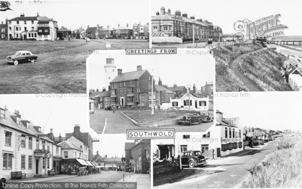 Photo of Southwold, Composite c.1960