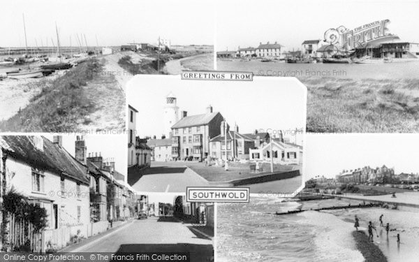 Photo of Southwold, Composite c.1960