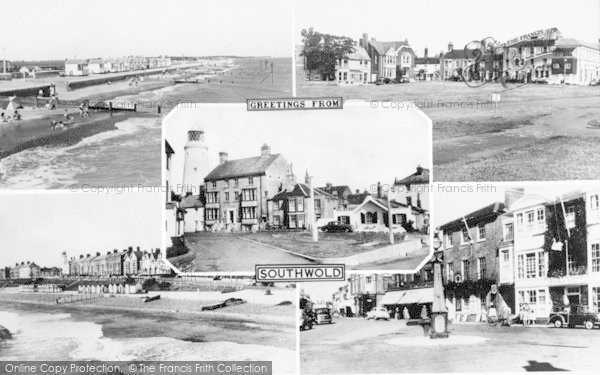 Photo of Southwold, Composite c.1960