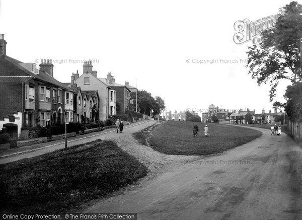 Photo of Southwold, Constitution Hill 1919