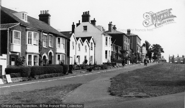 Photo of Southwold, Constitution Hill c.1950