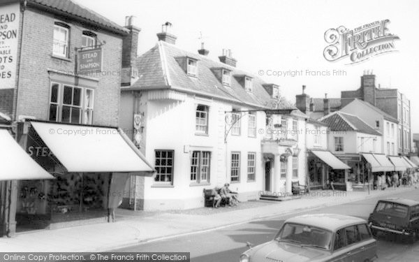 Photo of Southwold, Crown Hotel And High Street c.1965