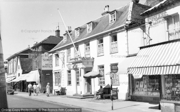 Photo of Southwold, Crown Hotel c.1960